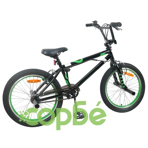 BMX Велосипед 20 инча за деца над 9 години, Стомана, Черен ➤ топ цена ➤ sorbe.bg