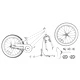 BMX Велосипед 20 инча за деца над 9 години, Стомана, Черен