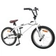 BMX Велосипед 20 инча, Стомана, за деца над 9 години, Бяло