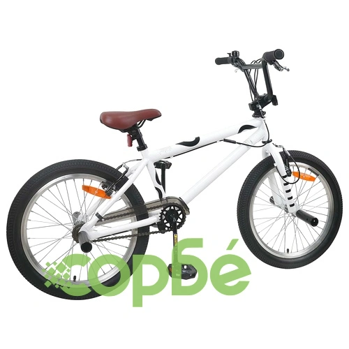 BMX Велосипед 20 инча, Стомана, за деца над 9 години, Бяло ➤ топ цена ➤ sorbe.bg