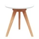 Комплект масички за кафе от орехово дърво и MDF 50x50x46 см - 3 броя