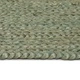 Килим от юта 200 x 200 cm, маслиненозелен, ръчно тъкан