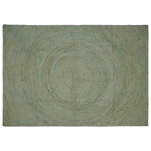 Килим от юта 200 x 290 см, маслиненозелен, ръчно тъкан