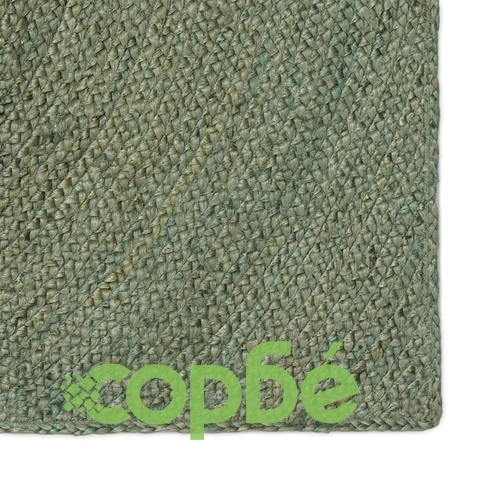 Килим от юта 200 x 290 см, маслиненозелен, ръчно тъкан ➤ топ цена ➤ sorbe.bg