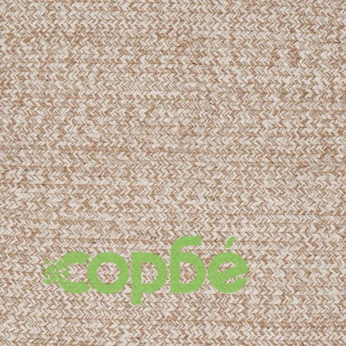 Килим от юта, ръчно изработен, бял, 205 x 305 см ➤ топ цена ➤ sorbe.bg
