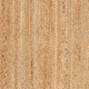 Килим от юта 200 x 200 см, сив и естествен цвят