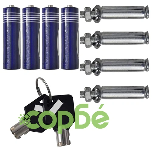 Цифров електронен сейф от стомана 31x20x20 см - тъмносив ➤ топ цена ➤ sorbe.bg