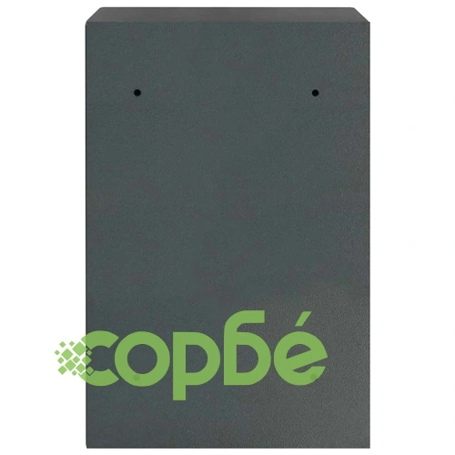 Електронен цифров сейф с рафт тъмносив 40x35x60 см стомана ➤ топ цена ➤ sorbe.bg