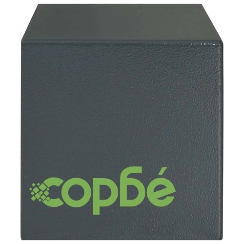 Цифров сейф с биометрично заключване 31x20x20 см стомана тъмно сив ➤ топ цена ➤ sorbe.bg