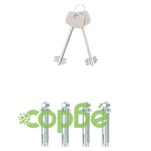 Метален сейф с ключ тъмносив 31x35x50 см от стомана ➤ топ цена ➤ sorbe.bg