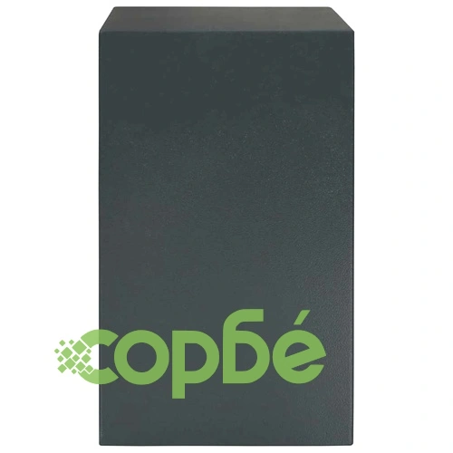 Метален сейф с ключ тъмносив 31x35x50 см от стомана ➤ топ цена ➤ sorbe.bg