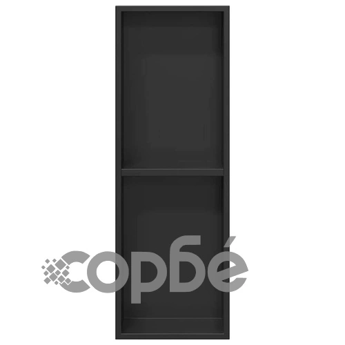 Ниша за душ, черна, 60 x 20 x 9,5 см, неръждаема стомана 304 ➤ топ цена ➤ sorbe.bg