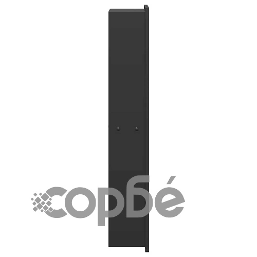 Ниша за душ, черна, 60 x 20 x 9,5 см, неръждаема стомана 304 ➤ топ цена ➤ sorbe.bg