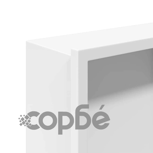 Ниша за душ, матово бяло, 60 x 20 x 9,5 см, неръждаема стомана 304 ➤ топ цена ➤ sorbe.bg