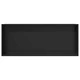 Ниша за душ от неръждаема стомана 304, черна мат, 75 x 30 x 9.5 см