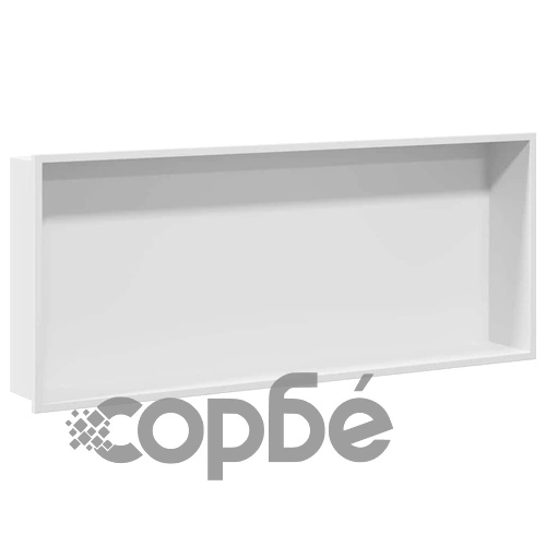 Ниша за душ от неръждаема стомана 304, Бяла, 75 x 30 x 9.5 см ➤ топ цена ➤ sorbe.bg