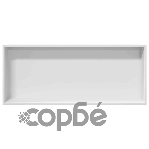 Ниша за душ от неръждаема стомана 304, Бяла, 75 x 30 x 9.5 см ➤ топ цена ➤ sorbe.bg