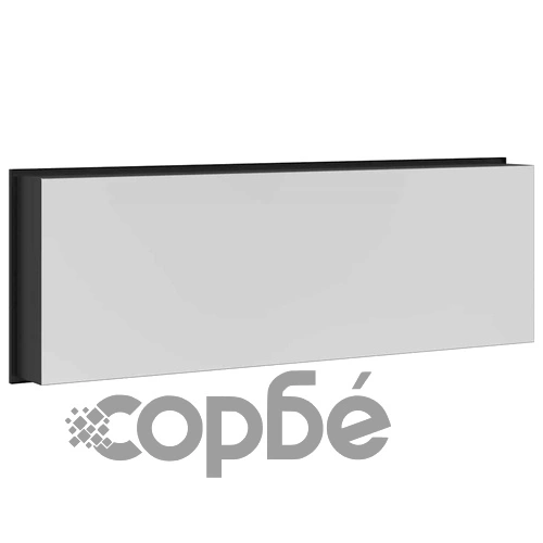 Черна душ ниша от неръждаема стомана 304, 90 x 30 x 9.5 см ➤ топ цена ➤ sorbe.bg