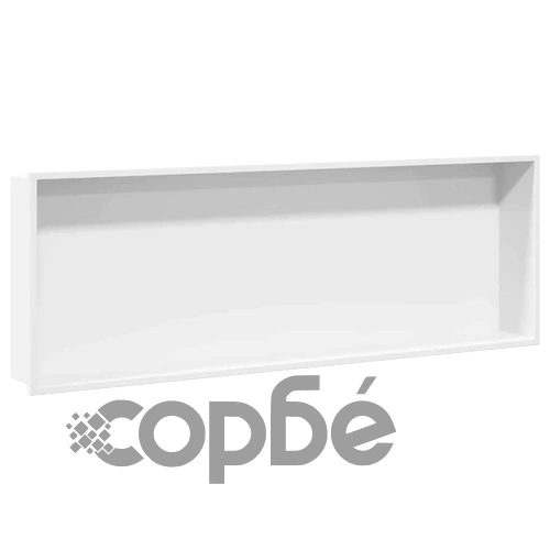 Ниша за душ от неръждаема стомана 304, бяла, 90 x 30 x 9.5 см ➤ топ цена ➤ sorbe.bg