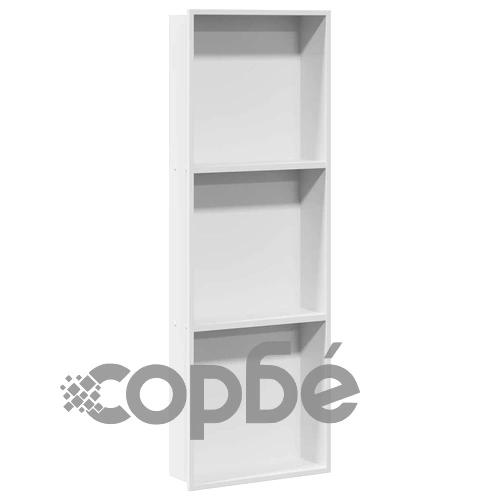 Ниша за душ от неръждаема стомана 304, бяла, матова, 90 x 30 x 9.5 см ➤ топ цена ➤ sorbe.bg