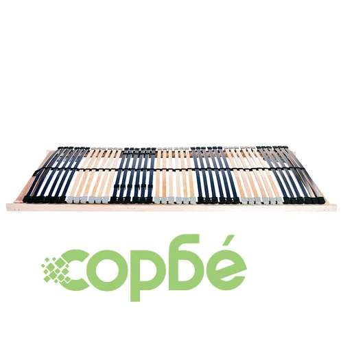 Ламелна подматрачна рамка от букова дървесина 90x190 см, кафява ➤ топ цена ➤ sorbe.bg