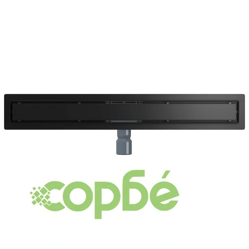 Душов дренаж 2 в 1, Черен, 70 см, Неръждаема стомана 304 ➤ топ цена ➤ sorbe.bg