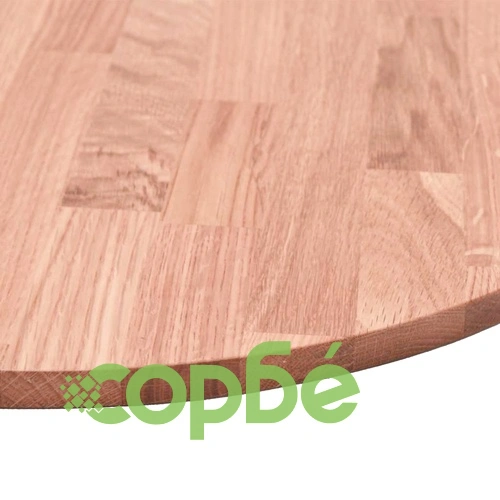 Плот за маса от масивен дъб светлокафяв  80 x 2.5 cm ➤ топ цена ➤ sorbe.bg