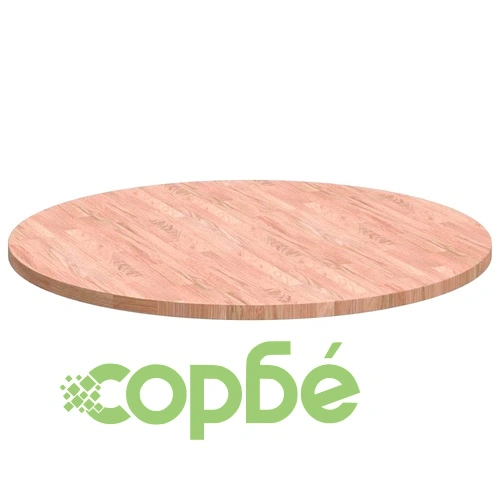 Плот за маса от масивен дъб светлокафяв 90x2.5см ➤ топ цена ➤ sorbe.bg