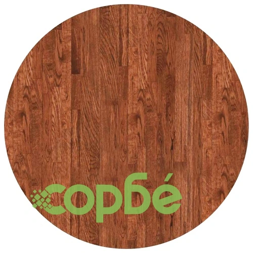 Плот за маса от масивен дъб тъмнокафяв  80 x 2.5 cm ➤ топ цена ➤ sorbe.bg