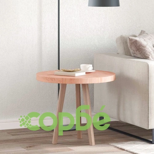 Плот за маса от масивен дъб светлокафяв  60 x 4 cm ➤ топ цена ➤ sorbe.bg