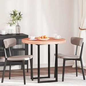 Плот за маса от масивен дъб светлокафяв  80 x 4 cm