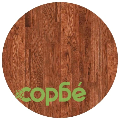 Плот за маса от масивен дъб тъмнокафяв  60 x 4 cm ➤ топ цена ➤ sorbe.bg