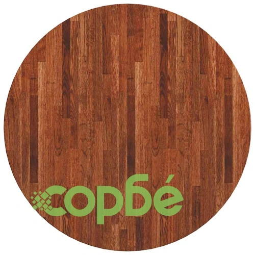 Плот за маса от масивен дъб тъмнокафяв  80 x 4 cm ➤ топ цена ➤ sorbe.bg