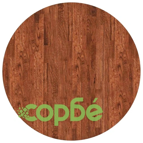 Плот за маса от масивен дъб тъмнокафяв  90 x 4 cm ➤ топ цена ➤ sorbe.bg