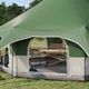 Семейна палатка за 10 души - 185T полиестер с PU покритие, 455x455x286 см