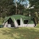 Семейна палатка 185T полиестер с PU покритие, 610 x 610 x 210 см, зелена