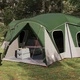 Семейна палатка 185T полиестер с PU покритие, 610 x 610 x 210 см, зелена