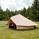 Семейна палатка за 12 души - 185T полиестер с PU покритие, 600x600x348 см