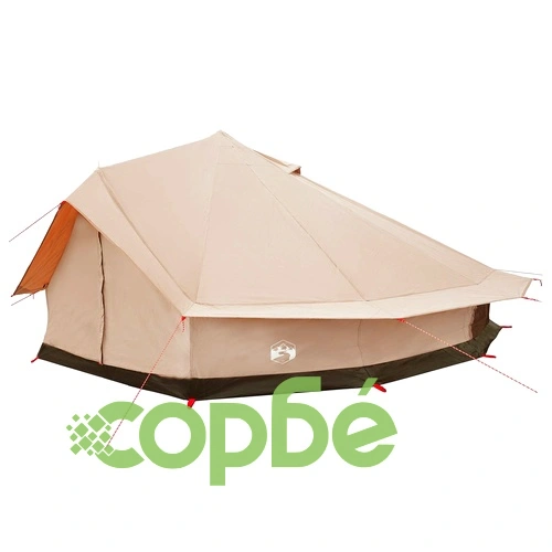 Семейна палатка за 12 души - 185T полиестер с PU покритие, 600x600x348 см ➤ топ цена ➤ sorbe.bg