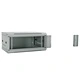 Стенен мрежов шкаф 4U 19 IP20 60x45x28 см Стоманен Сив