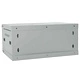 Стенен мрежов шкаф 4U 19 IP20 60x45x28 см Стоманен Сив