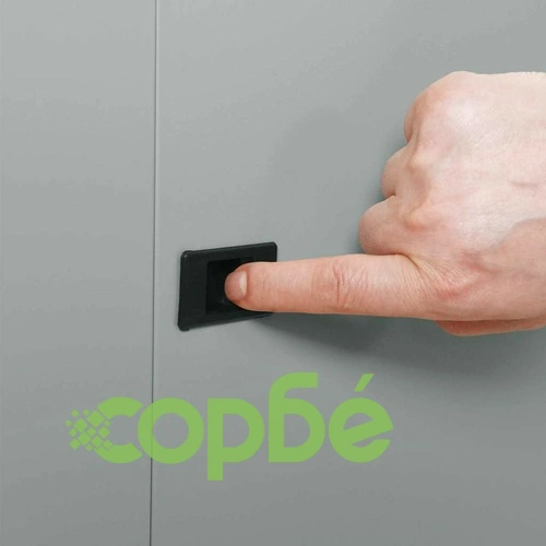 Стенен мрежов шкаф 4U 19 IP20 60x45x28 см Стоманен Сив ➤ топ цена ➤ sorbe.bg