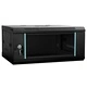 Стенен мрежов шкаф 4U 19 IP20 60x35x28 см Черен Стоманен