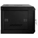 Стенен мрежов шкаф 4U 19 IP20 60x35x28 см Черен Стоманен