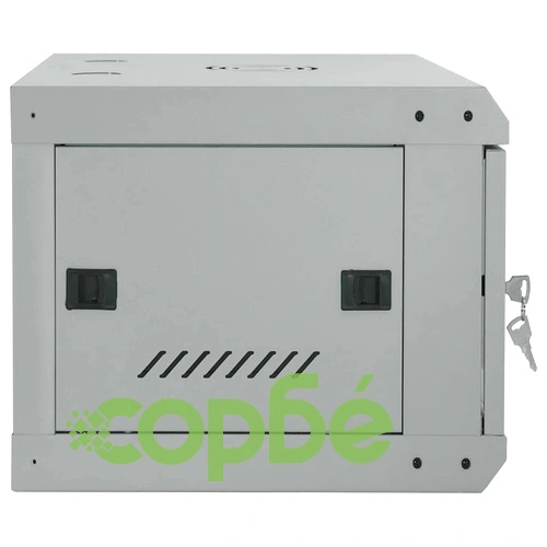 Стенен мрежов шкаф 4U 19 IP20 Сив 60x35x28 см Стомана ➤ топ цена ➤ sorbe.bg