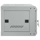 Стенен мрежов шкаф 4U 19 IP20 Сив 60x35x28 см Стомана