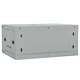 Стенен мрежов шкаф 4U 19 IP20 Сив 60x35x28 см Стомана