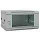 Стенен мрежов шкаф 6U 19 IP20 60x45x35 см Стоманен Сив
