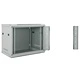 9U Стоманен Мрежов Шкаф за Стена 19 IP20 60x45x50 см Сив