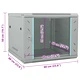 Стенен мрежов шкаф 9U 19 IP20 60 x 60 x 50 см Стоманен Сив